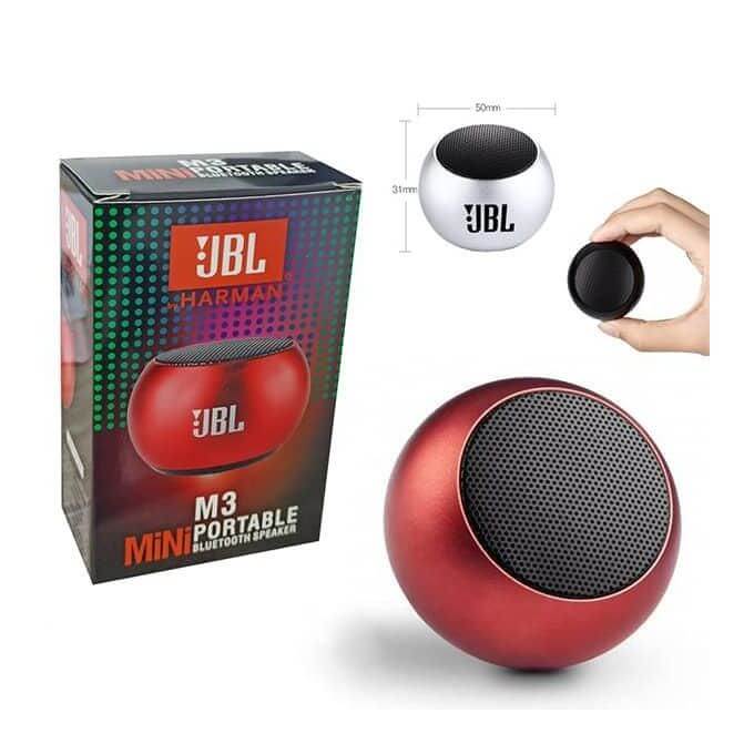 Enceinte Bluetooth Mini Portable JBL M3 - Un son puissant dans la paume de la main !