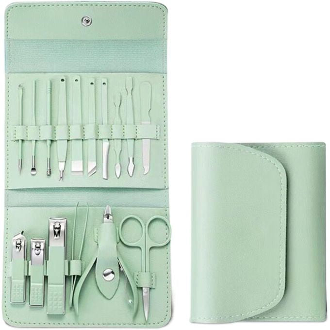 Kit de Manucure et Pédicure Professionnel 16 Pièces