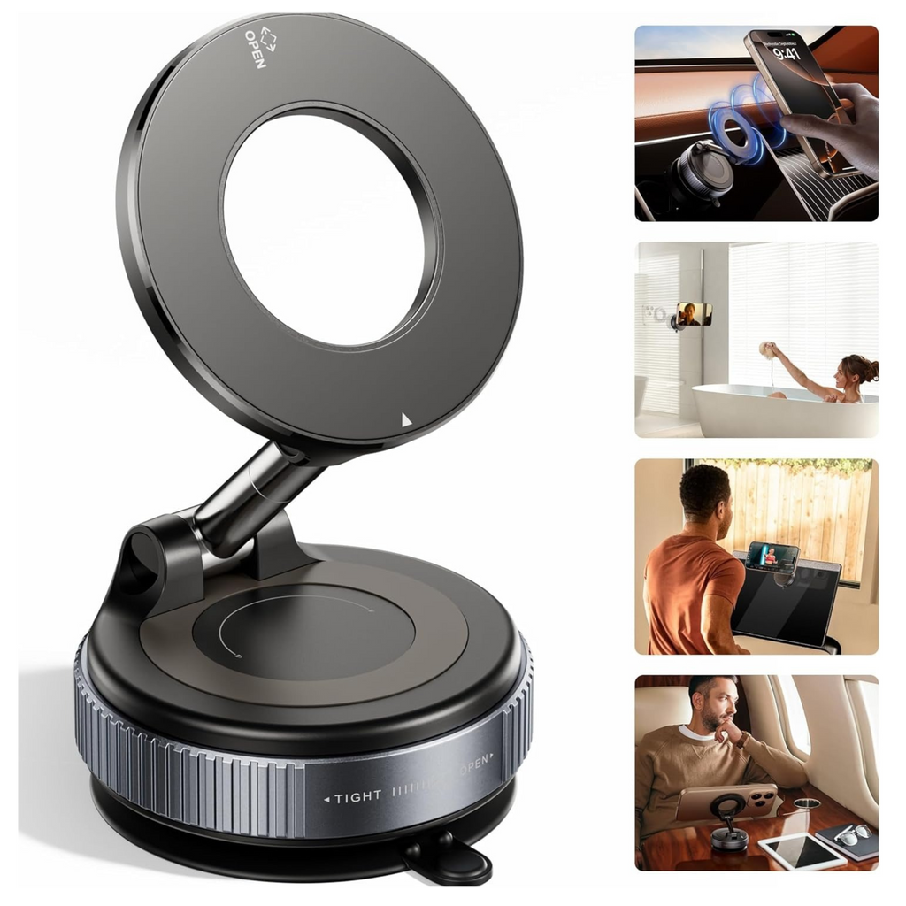 Support Magnétique à Ventouse – Ultra-Stable & Multi-Surfaces