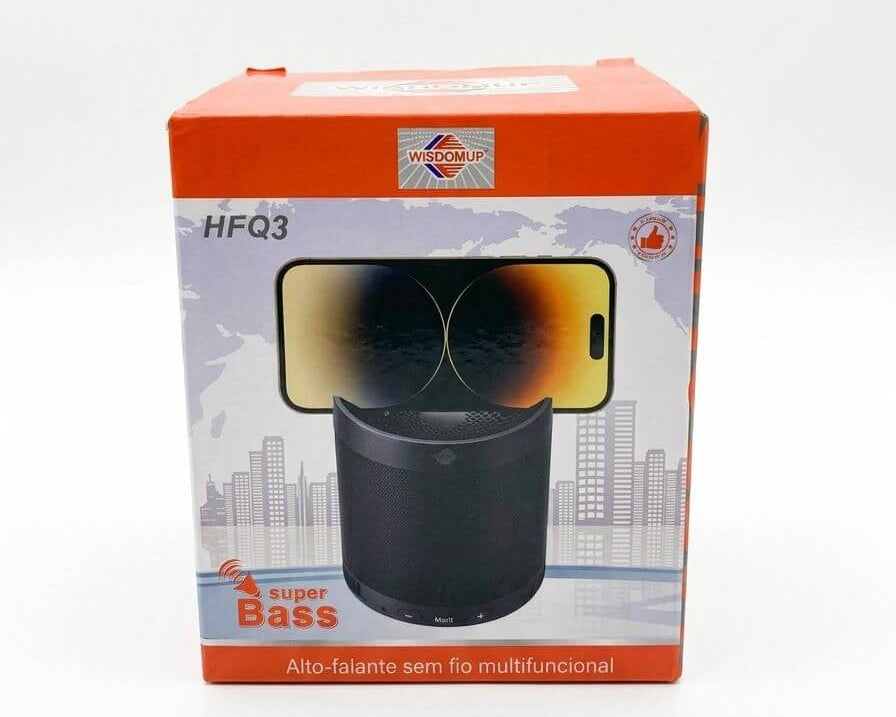 Enceinte Bluetooth HF-Q3 avec Support Téléphone