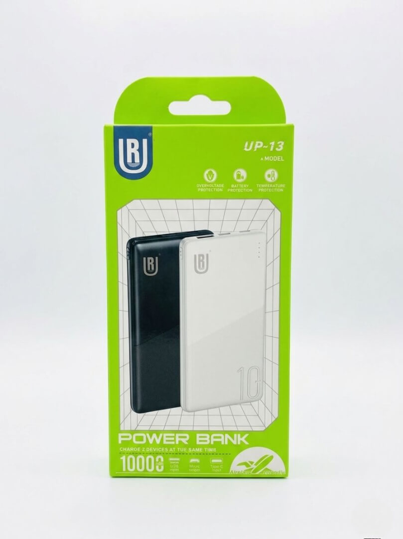 Power Bank Ultra-Slim 10000mAh - Modèle UP-13
