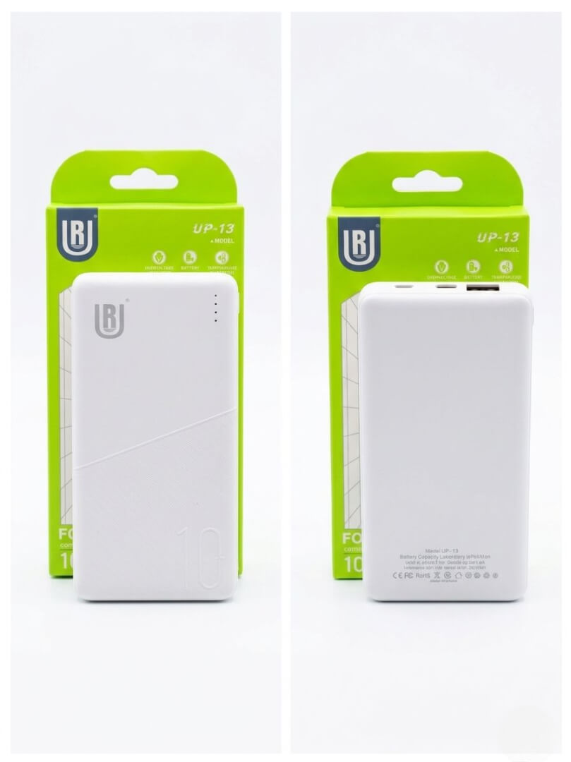 Power Bank Ultra-Slim 10000mAh - Modèle UP-13