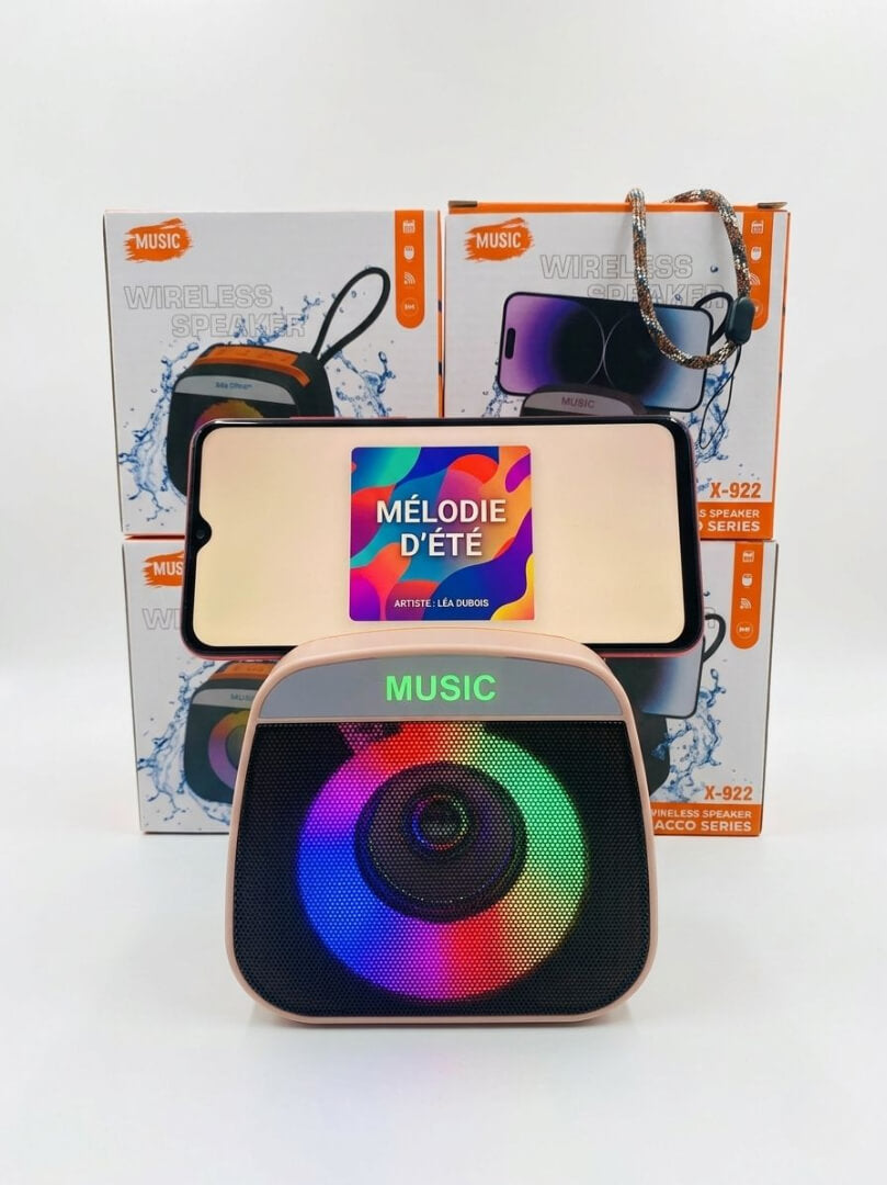 RGB Speaker Sans Fil Disco Series X-922
