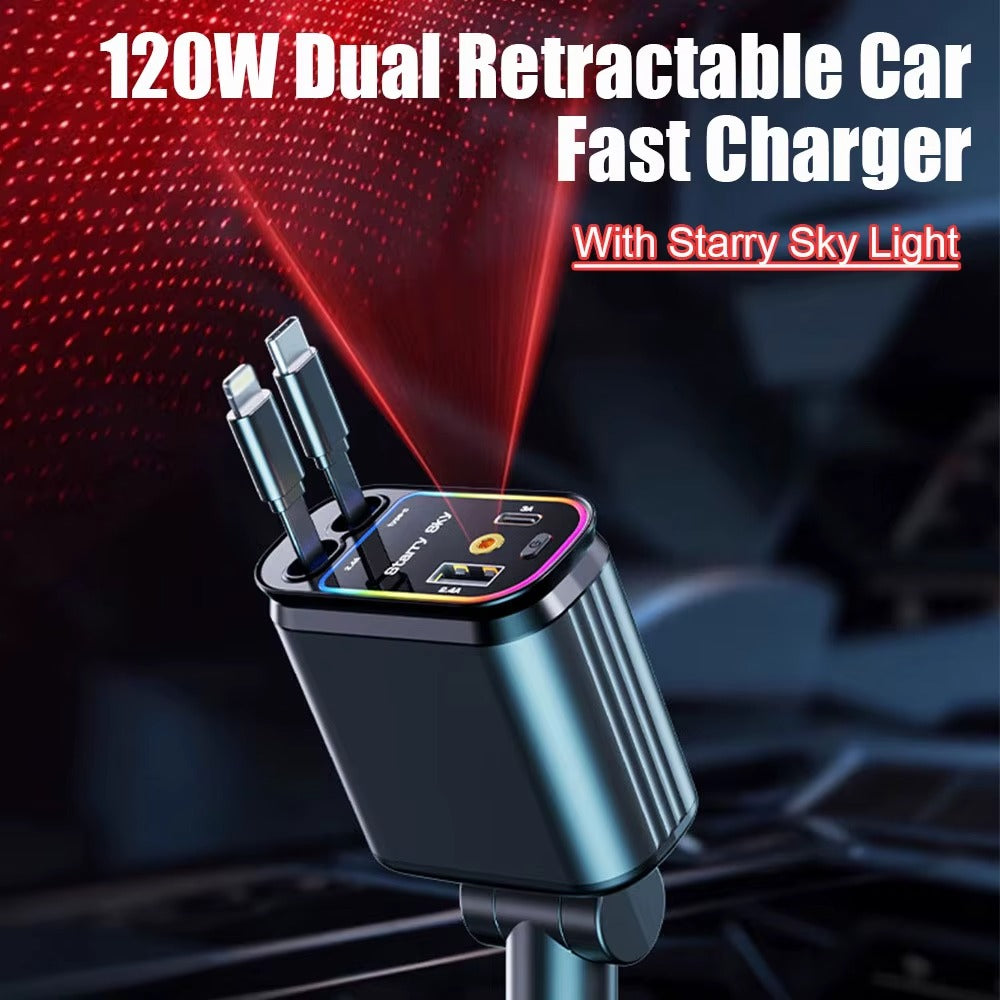 Adaptateur allume-cigare pour téléphone 120W